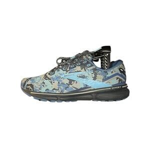 Mens Brooks Ghost 15 Running Shoes Digital Camo Blue Black Size 8
